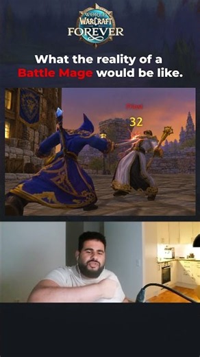 What the reality of a battle mage in wow forever would look like