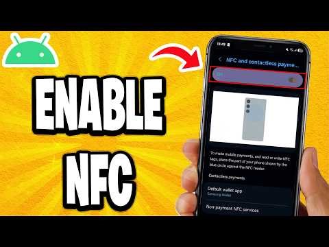 How To Enable NFC On Android