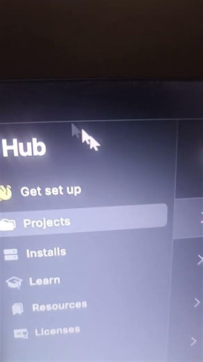 there my account unity hub