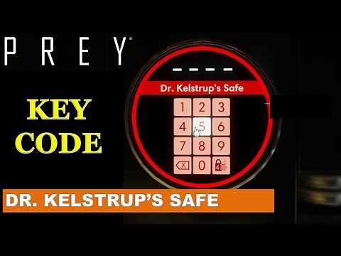 Prey: Dr. Kelstrup's safe code