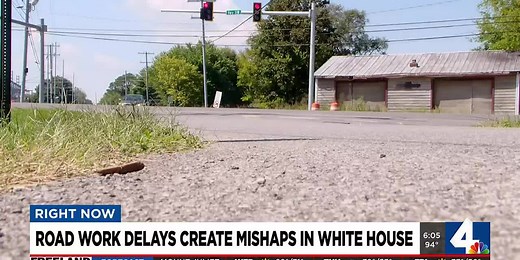 Lack of road work has White House residents upset