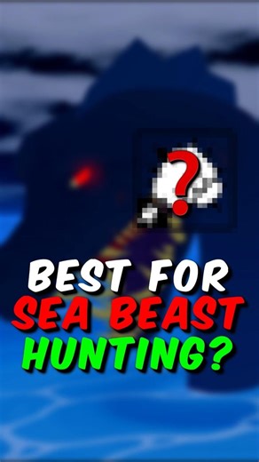 Best Fighting Style for Sea Beast Hunt 😱