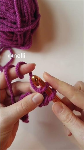 Crochet Basics Part 8: How to crochet the first row in the foundation chains #crochet