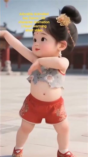 🥰 "Adorable Animated bay Dance#AnimatedBaby #cutebaby #tranding#CuteAnimation #FunAnimation