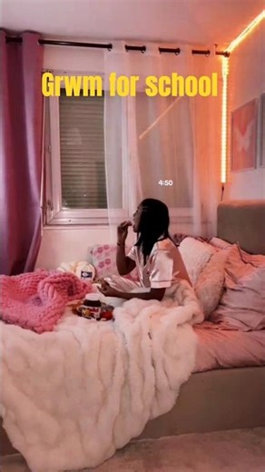 🔥🍓GRWM for School: Boost Your Morning Productivity ✨📚#BackToSchoolVibes #GetReadyWithMe