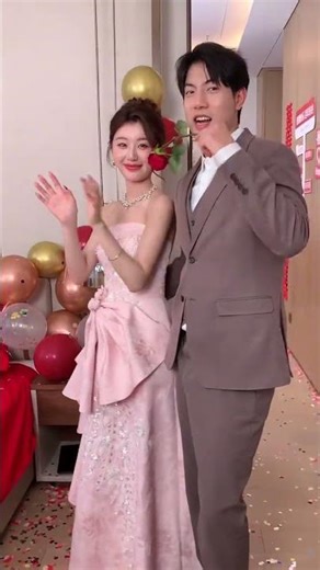 Totally in love with this pink engagement dress 💖Sweet, soft, and full of romance ✨ #wedding