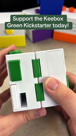 Don't Miss The Secret Inside This Keebox Green Puzzle! #escapepuzzle