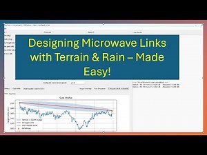 Designing Microwave Links with Terrain & Rain – Made Easy!