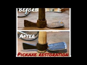 Restoring old antique axe/mattock