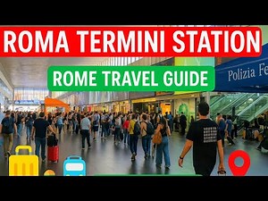 4K Walk : Roma Termini Train Station | Travel Guide to Rome’s Main Railway Hub 🚆🇮🇹