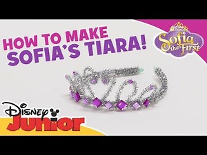 Sofia the First | 🎨 How to Make | Sofia's Royal Tiara | Official Disney Channel Africa