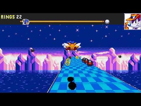Sonic Triple Trouble 16-bit - All Special Stages!
