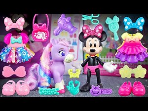 Satisfying with Unboxing Disney Minnie Mouse Toys Collection Review, Fashion Closet Playset | ASMR