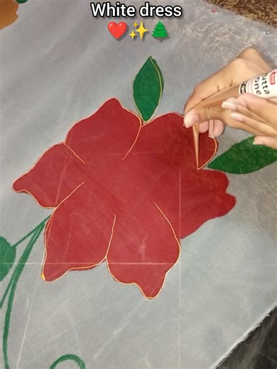 handpainted embellished dress colours from @aerocolors.pk use my code MUX 50 and get free delivery #trending #handpainted #tiktok #creatorsearchinsights #viral