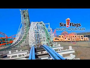 Twisted Colossus POV at Six Flags Magic Mountain