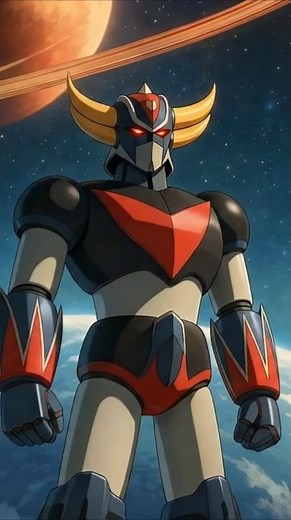 GRENDIZER| The legend on AI ANIME #marvel #marvelcomics #avengers