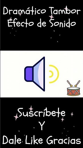 Dramatic Drum Sound Effect - Dramático Tambor Efecto de Sonido #Shorts