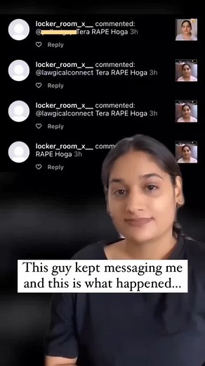 2M views · 44K reactions | Yass! Ft @lawgicalconnect (Instagram) Follow @womensweb for interesting features! #dms #takingactionagainstabuse #abuse #cybercrime #stalking #WomensWeb | Women's Web | Facebook