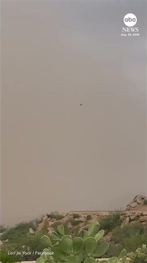 Arizona dust storm rolls through Phoenix