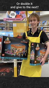 513K views · 2.5K reactions | Would you double the LEGO® ICONS™ The Simpsons™: Krusty Burger and give it to the next person? The LEGO® ICONS™ The Simpsons™: Krusty Burger is available online and in-store now. Head to https://lego.bricksmegastore.com to find out more, or to get yours. #LEGO #bricksmegastore #legocertifiedstores #LEGO10352 #TheSimpsons #LEGOIcons | LEGO Certified Stores Australia & New Zealand | Facebook