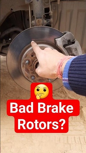 How to Check If Brake Rotors Are Bad?