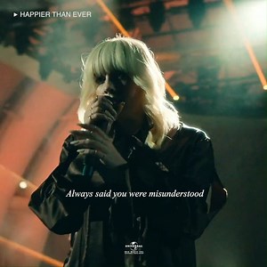 Emotions from this live performance hit us so deep! And yes, we ain't leaving Billie Eilish ever after watching this! 💘💥🤯 ▶️ Save #happierthanever to your playlist! https://MCAMusic.lnk.to/HTEBEFP/spotify | UMG Philippines