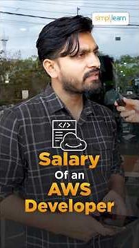 🔥AWS Developer Salary in 2026 #shorts #simplilearn