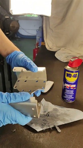 Satisfying CNC part production ASMR #shorts