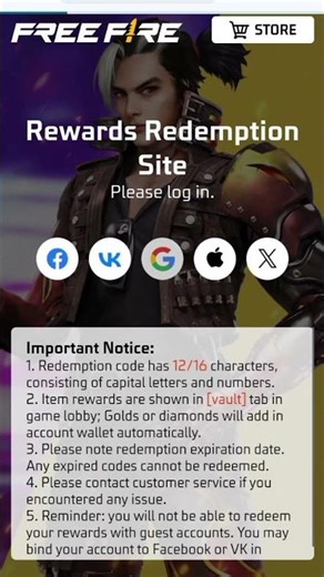 how to redeem free fire redeem code 💯🔥#freefire #ff #ffshorts