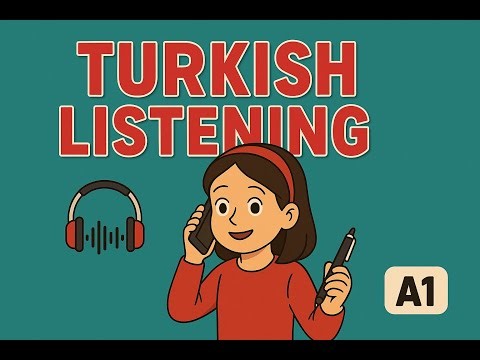 Slow Turkish Listening Practice for Beginners (A1) | Short Turkish Story