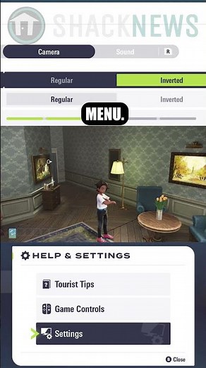 How to Invert Y-Axis Camera Controls - Pokémon Legends: Z-A Settings #pokemon #nintendoswitch2