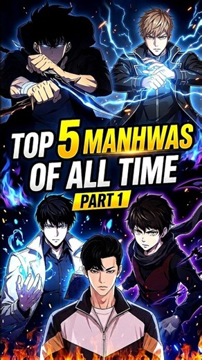 Top 5 Manhwas Of All Time | Best Manhwas To Read #manhwa #shorts #koreanwebtoons #naverwebtoon