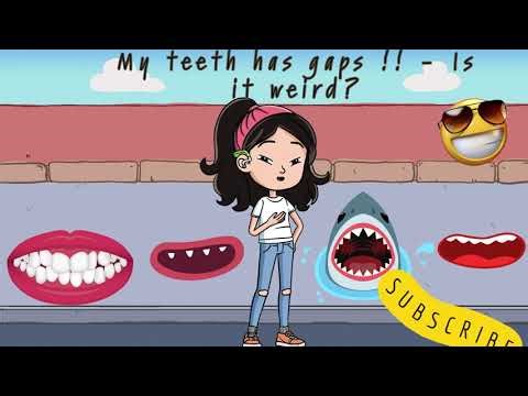 My teeth has gap - Is it weird?