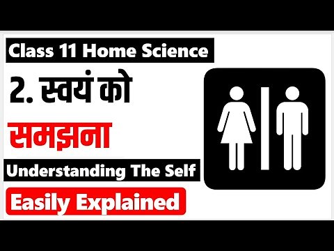 CLASS 11 HOME SCIENCE chapter 2 स्वयं को समझना Understanding the Self I Important questions
