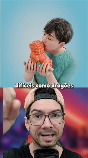 ELA FEZ A MURALHA DA CHINA COM CENOURAS