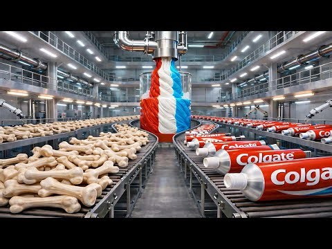 How Colgate Toothpaste Is Made | Inside Factory Process