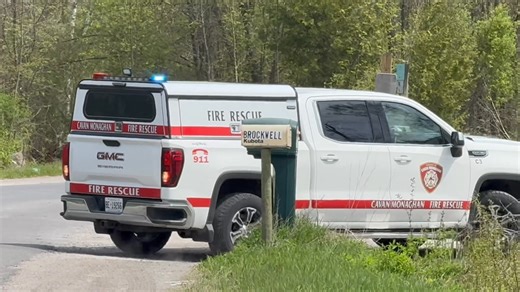 SMOKE FROM GRASS FIRE SEEN IN PETERBOROUGH At approximately 11:15 a.m., Peterborough Fire Service, along with firefighters from Cavan Monaghan, responded to reports of heavy smoke in the area of Airport and Beardsmore Rd. Initially, it was unclear whether the incident was a structure fire or a grass fire; however, following multiple 911 calls, the 911 call taker determined it was a grass fire. Upon arrival, firefighters quickly began extinguishing the grass fire, which reportedly started from a 