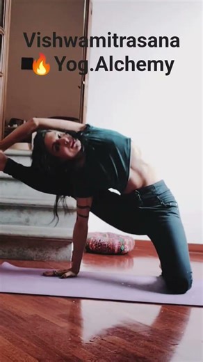 🔥Asana Yoga ✨Vishwamitrasana 🔥Yoga.Alchemy