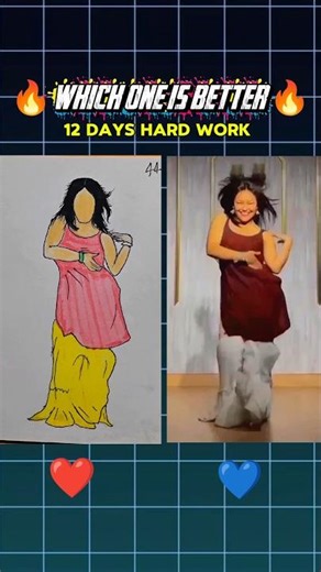 Shaky Shaky 🔥 Flipbook Dance 20 Days Hard Work 😱 #shorts