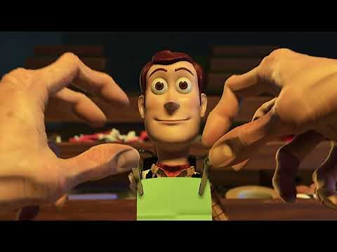 Woody's Cleaning (Toy Story 2) [4K]
