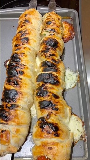 Pizza Kebab Recipe | Cheesy Stuffed Tomato Skewers Wrapped in Puff Pastry