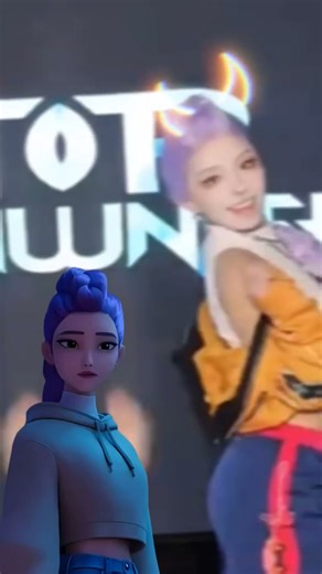 cosplay Huntrix demon hunter kpop #kpopdemonhuntersedit #demonhunter #goviral #fypシ゚viral #huntrix