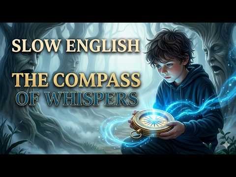 Learn English through Adventure! "The Compass of Whispers" 🌲 | Vocabulary & Quiz
