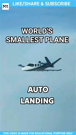 World’s Smallest Private Jet ✈️ Cirrus Vision |SF50| #shorts