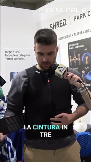 SHRED's new back protector: flexibility and lightness #shorts