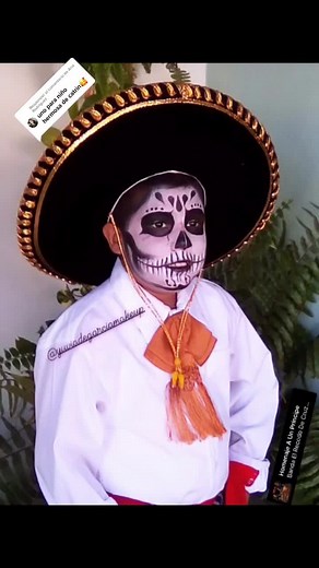 Maquillaje y Disfraces de Catrín para Niños