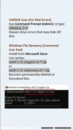 Lost or corrupted a ZIP file? Here’s how to recover and repair ZIP files on Windows! #zip #corrupt