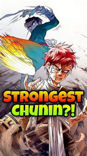 Top 5 Strongest Chunin Exams Fighters #anime #shorts #naruto