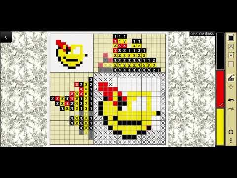 15x15 Color Nonograms Compilation: 5 Puzzles in 1 Video! Binaural ASMR