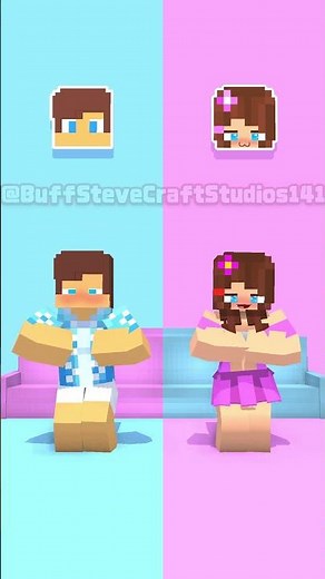 JJ Sister & JJ Mosquito Dance Challenge! (Eh! Eh!)🦟🥰🕺🏻 - Minecraft Animation #maizen #minecraft